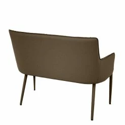 100x90x52 Retro Esszimmerbank In Kariert - Rave -Wohnen.de Vertrieb 100x90x52 retro esszimmerbank in kariert mit rueckenlehne armlehnen rave 03