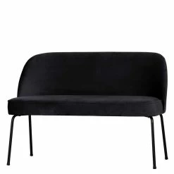 120x83x59 Samt Esstisch-Bank In Blauschwarz - Ekimar