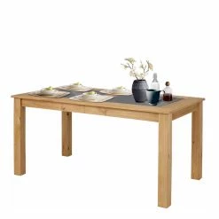 Wohnen.de Vertrieb 15 Ausgefallener Esstisch Aus Holz Mit Glas - Finnja