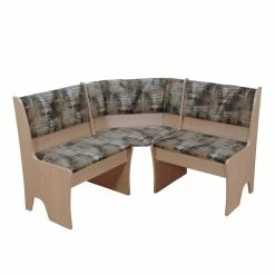 Eckbank Mit 4 Oder 5 Plätzen Nadari In Braun Gemustert