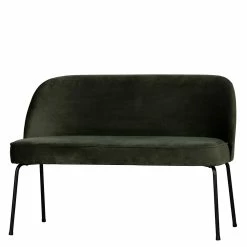 Esszimmer Polsterbank In Dunkelgrün Samt - Kermita